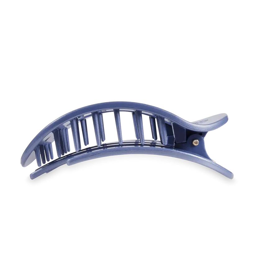 TELETIES | Large Flat Round Hair Clip {Hampton Bay}