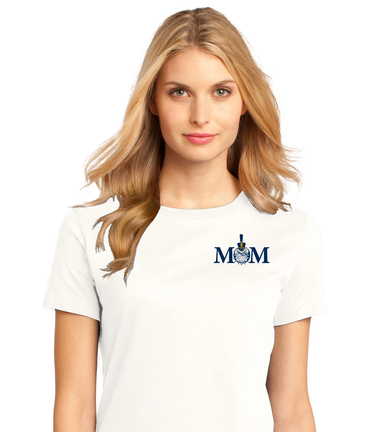 The Citadel, Mom & Spike Logo Women’s Perfect Weight ® Tee Shirt