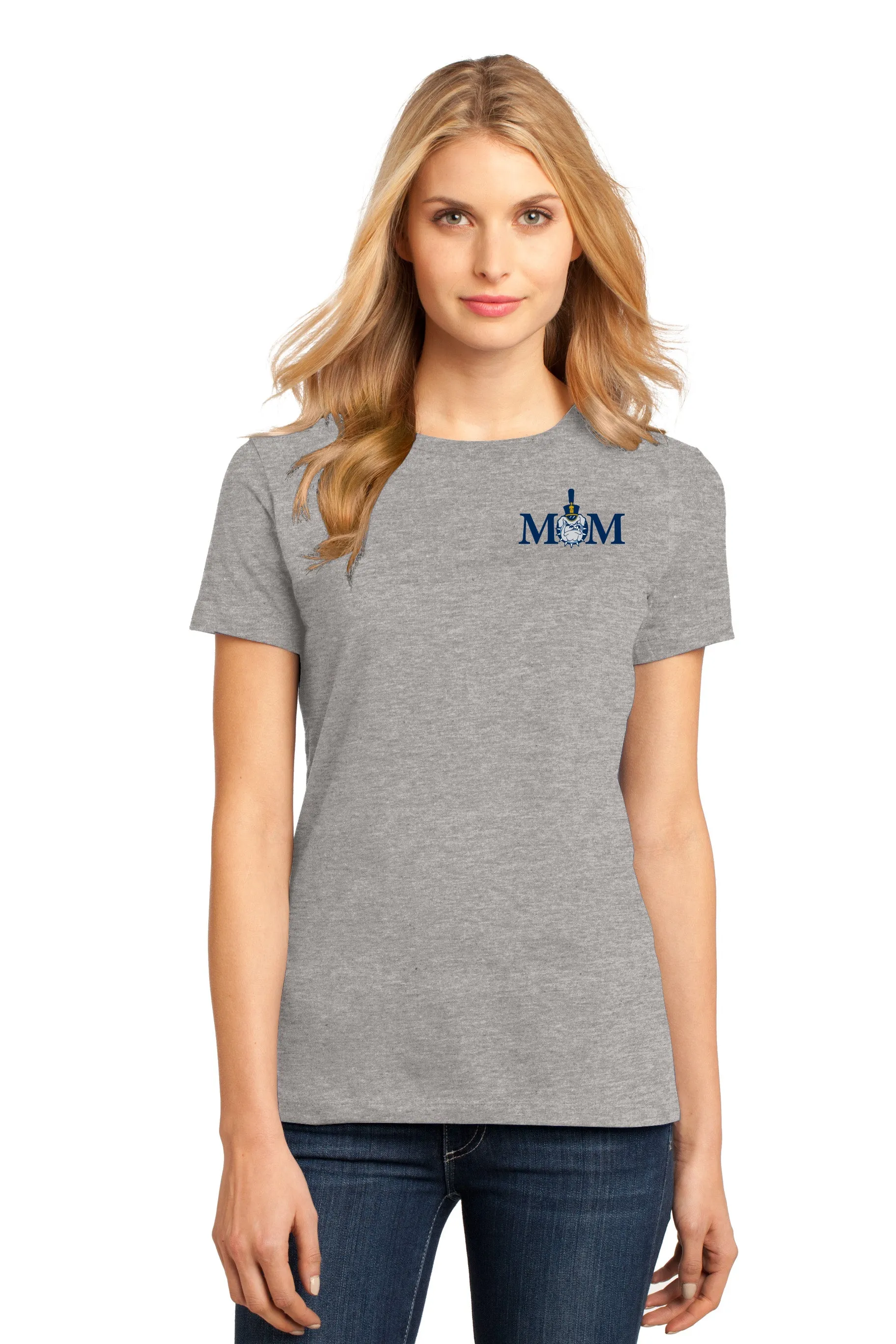 The Citadel, Mom & Spike Logo Women’s Perfect Weight ® Tee Shirt