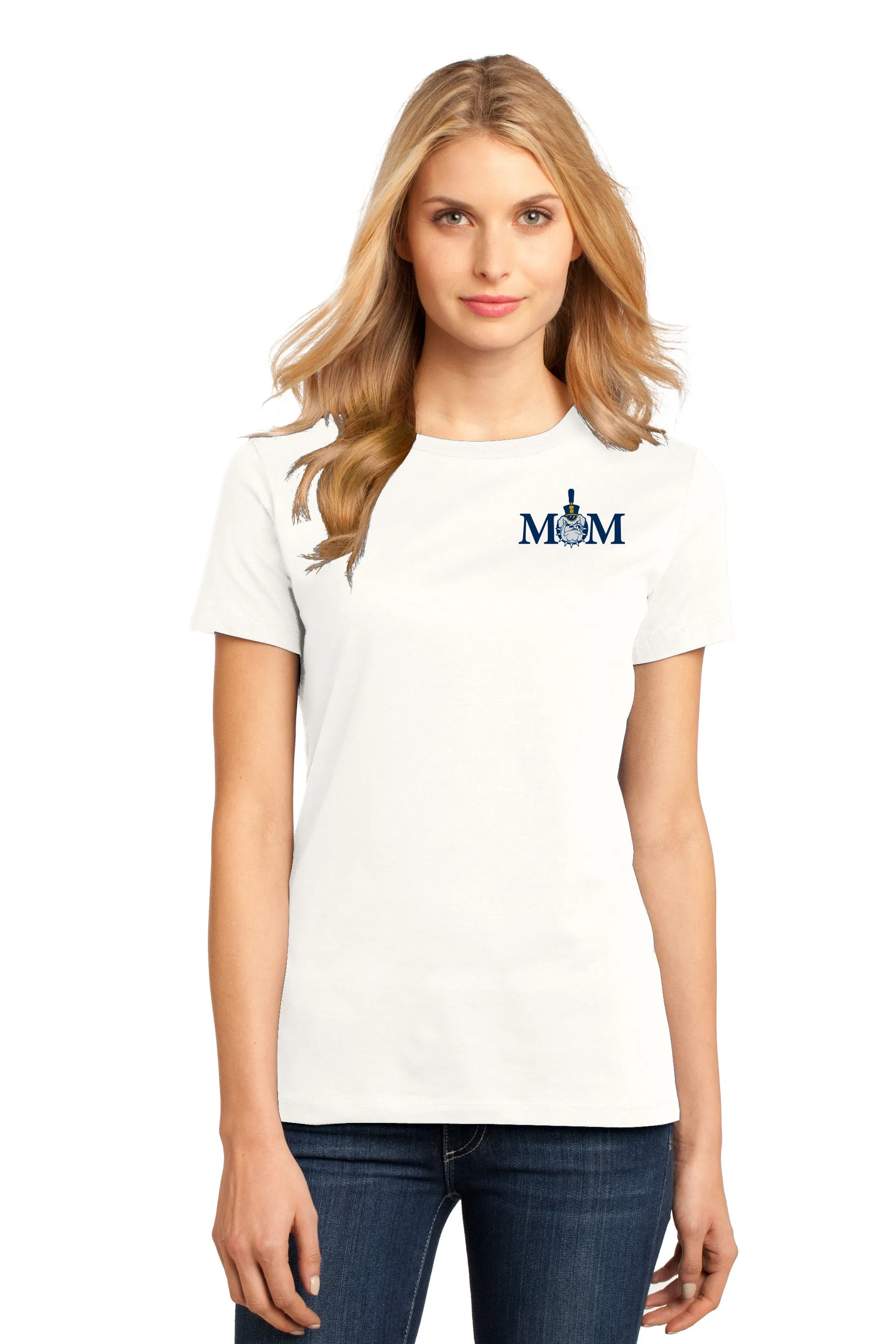 The Citadel, Mom & Spike Logo Women’s Perfect Weight ® Tee Shirt