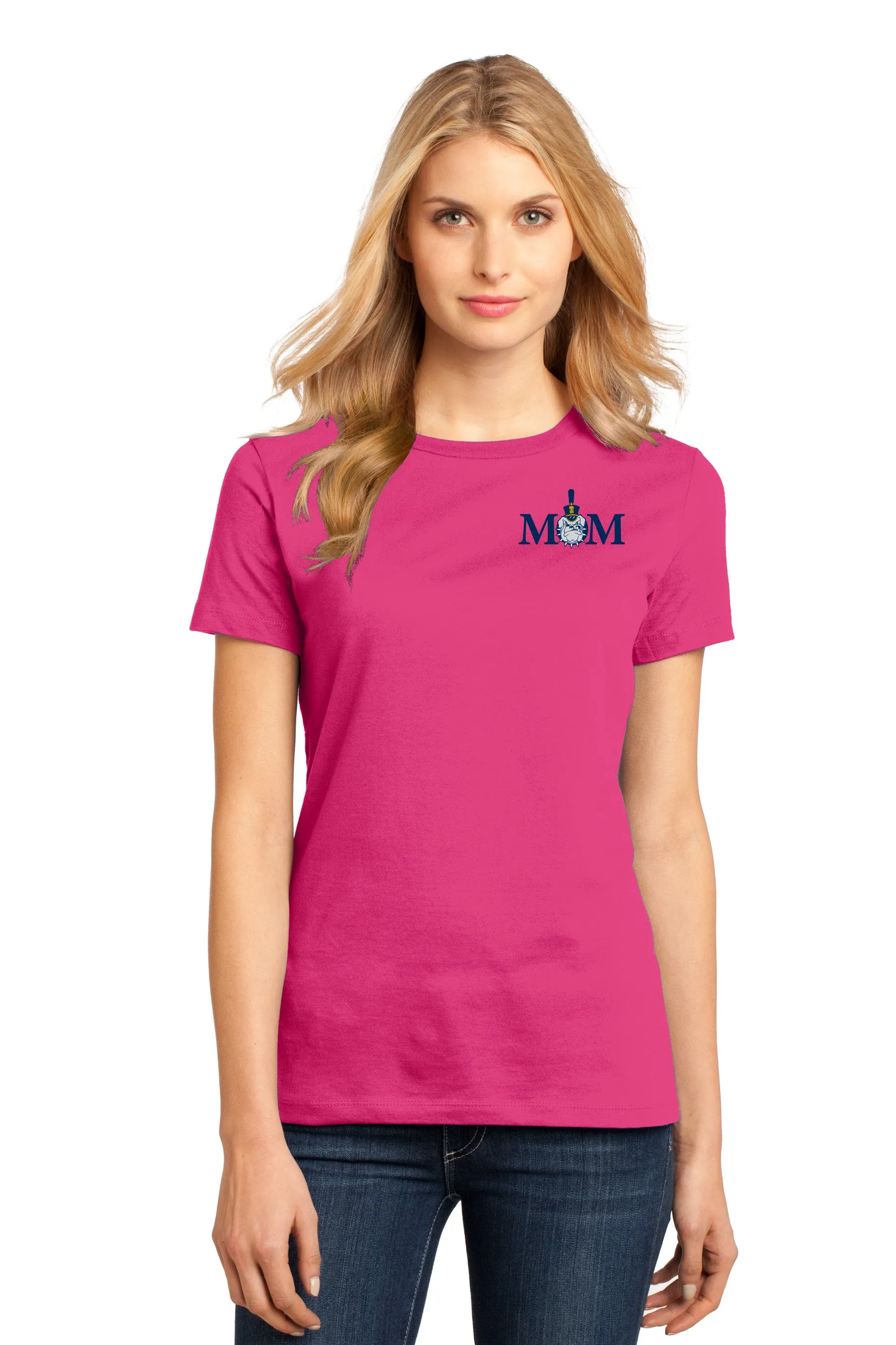 The Citadel, Mom & Spike Logo Women’s Perfect Weight ® Tee Shirt