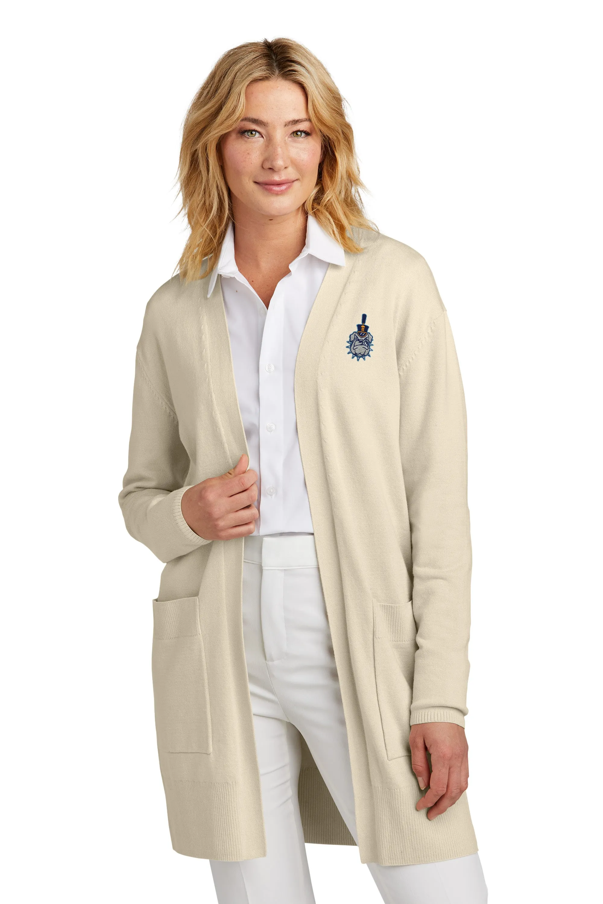 The Citadel, Spike, Mercer Mettle® Women’s Open-Front Cardigan Sweater