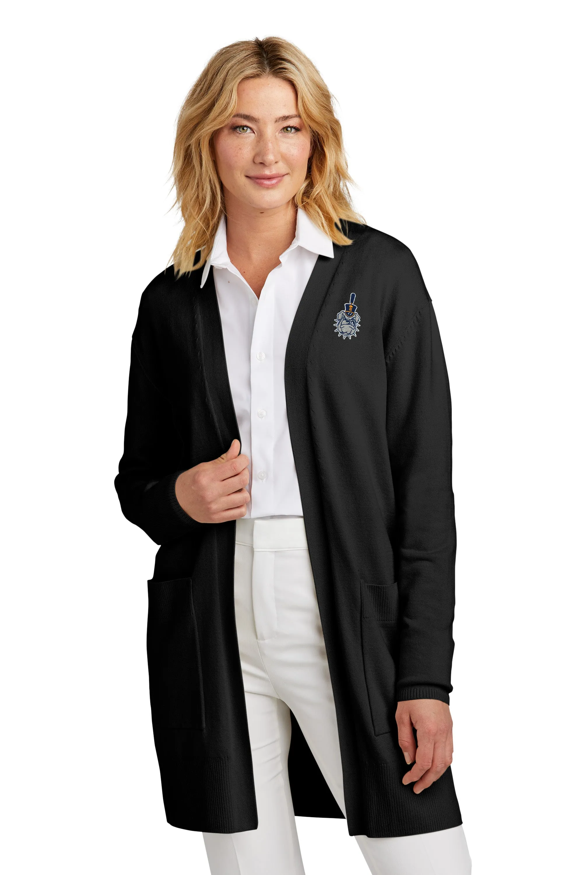The Citadel, Spike, Mercer Mettle® Women’s Open-Front Cardigan Sweater