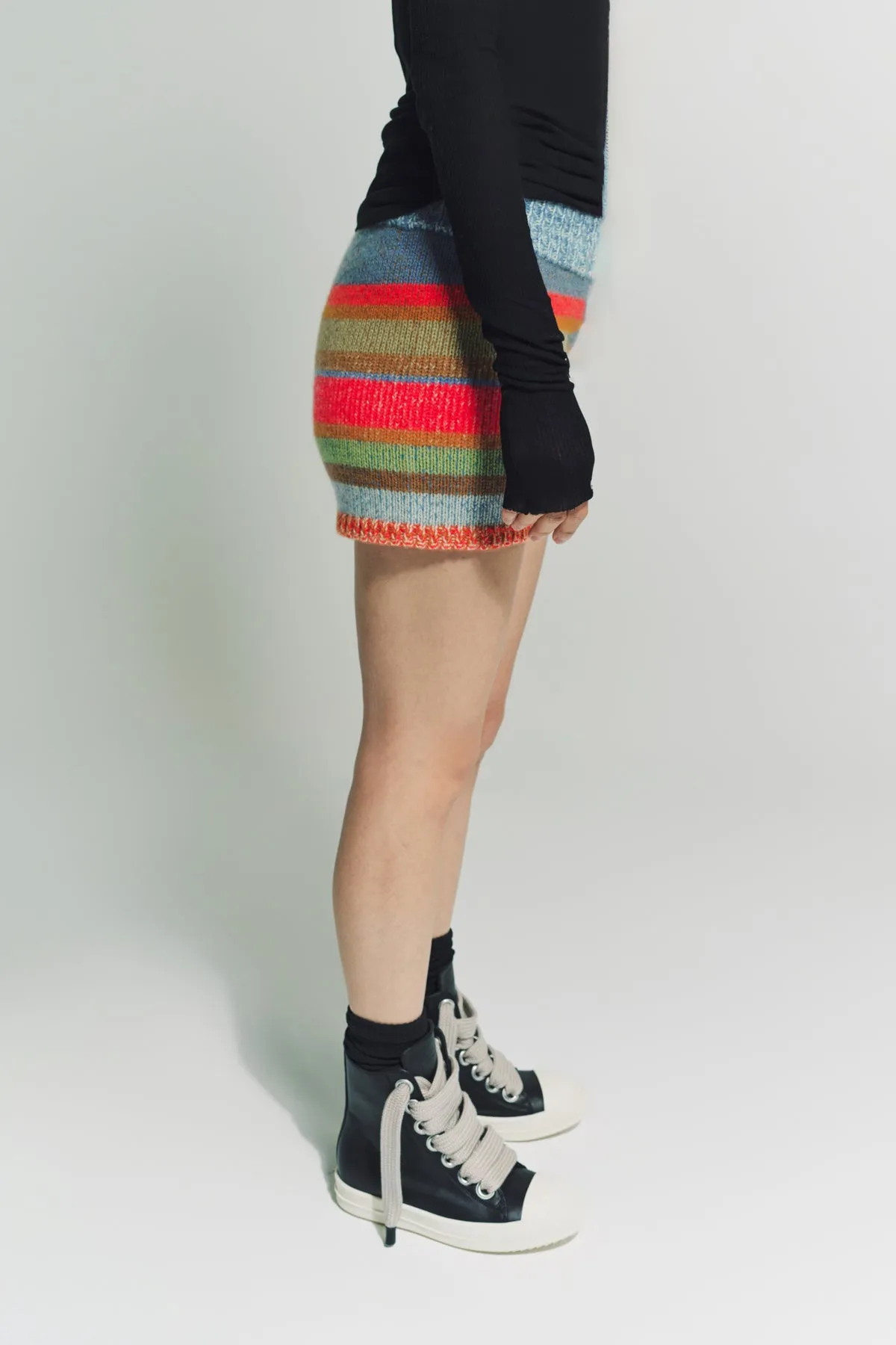THE ELDER STATESMAN | STRIPE SUPER SOFT SHORTS