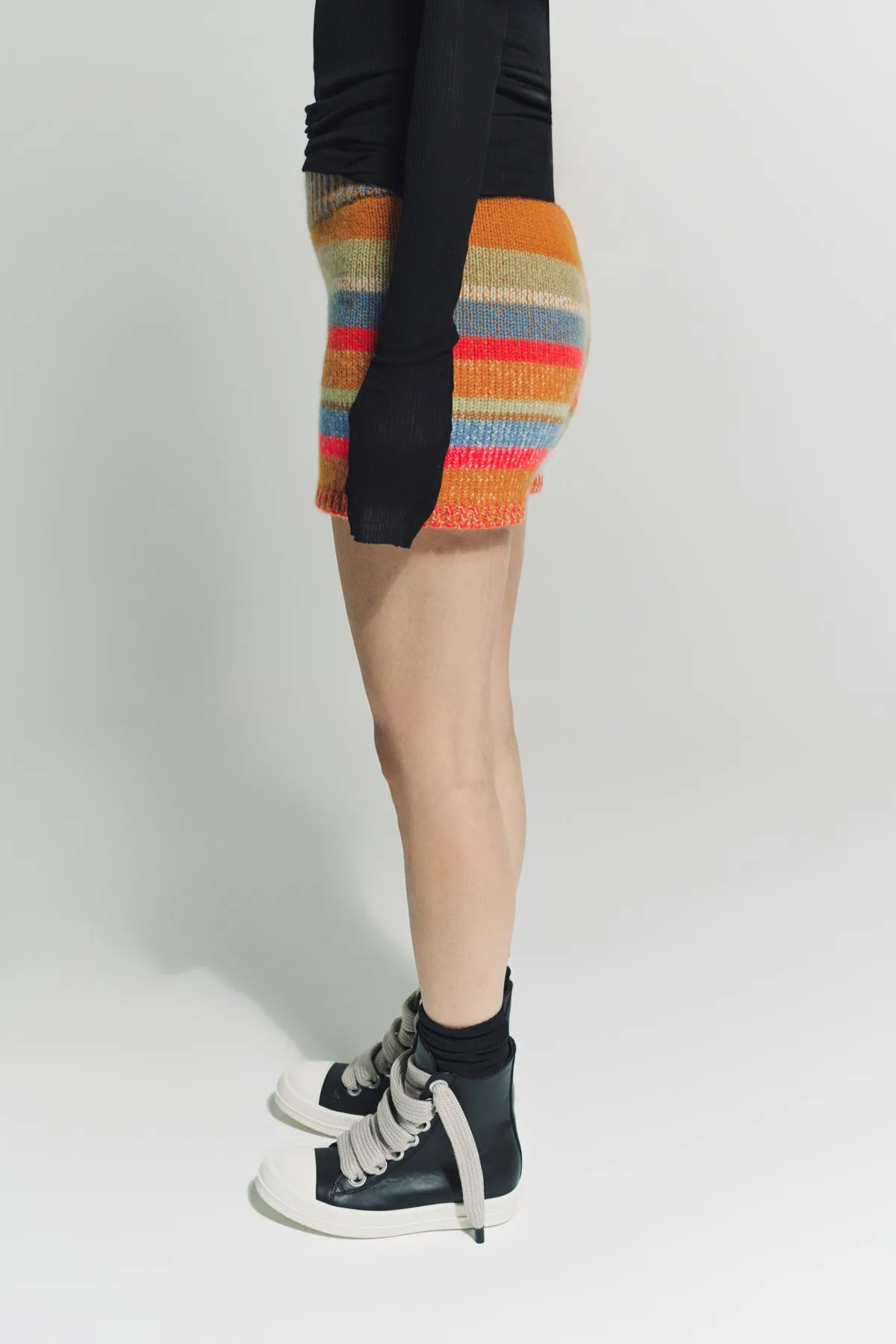 THE ELDER STATESMAN | STRIPE SUPER SOFT SHORTS
