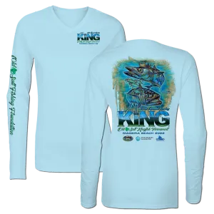 The KING - Spring 2022 - Ladies Long Sleeve Performance Shirt - Blue