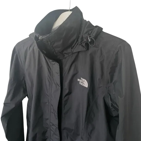 The North Face HyVent Black Rain Lightweight Jacket Black Size M