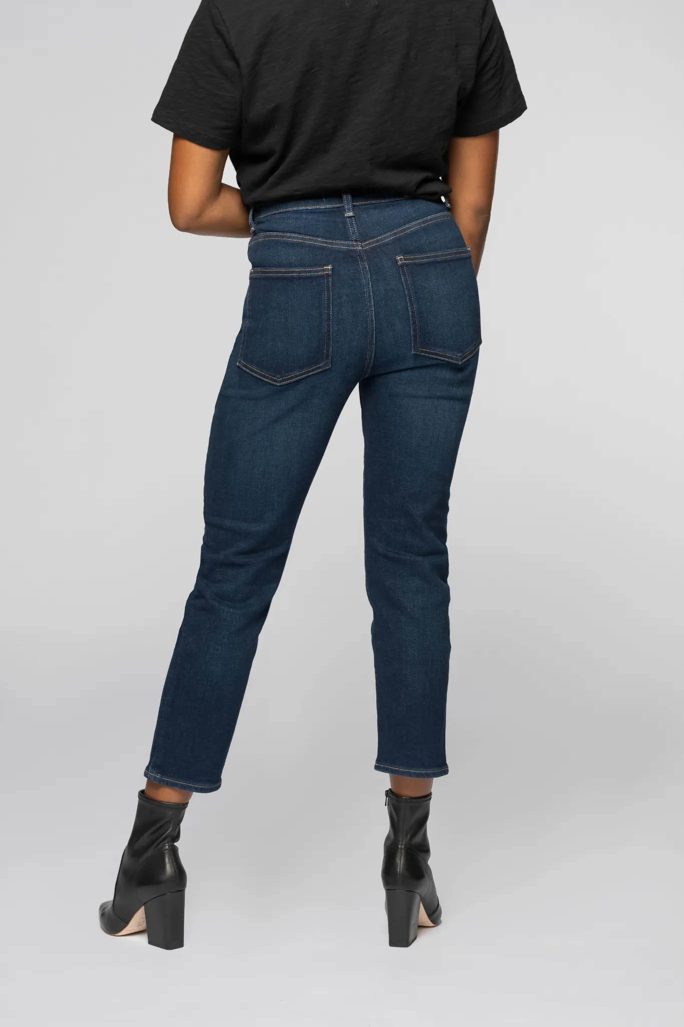 The Straight Crop - Evening Indigo