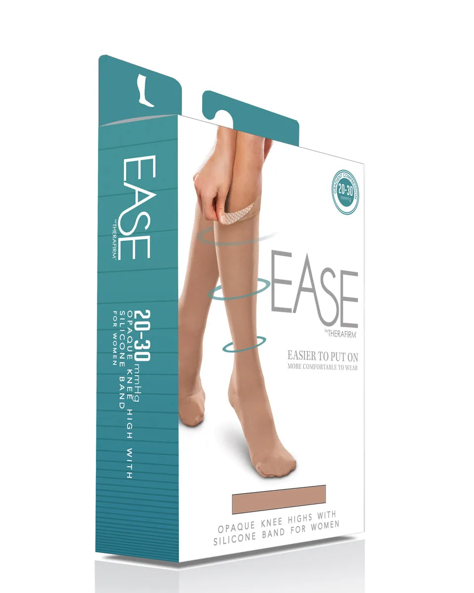 Therafirm Ease Opaque Women's Closed Toe Knee High 20-30 mmHg - Clearance