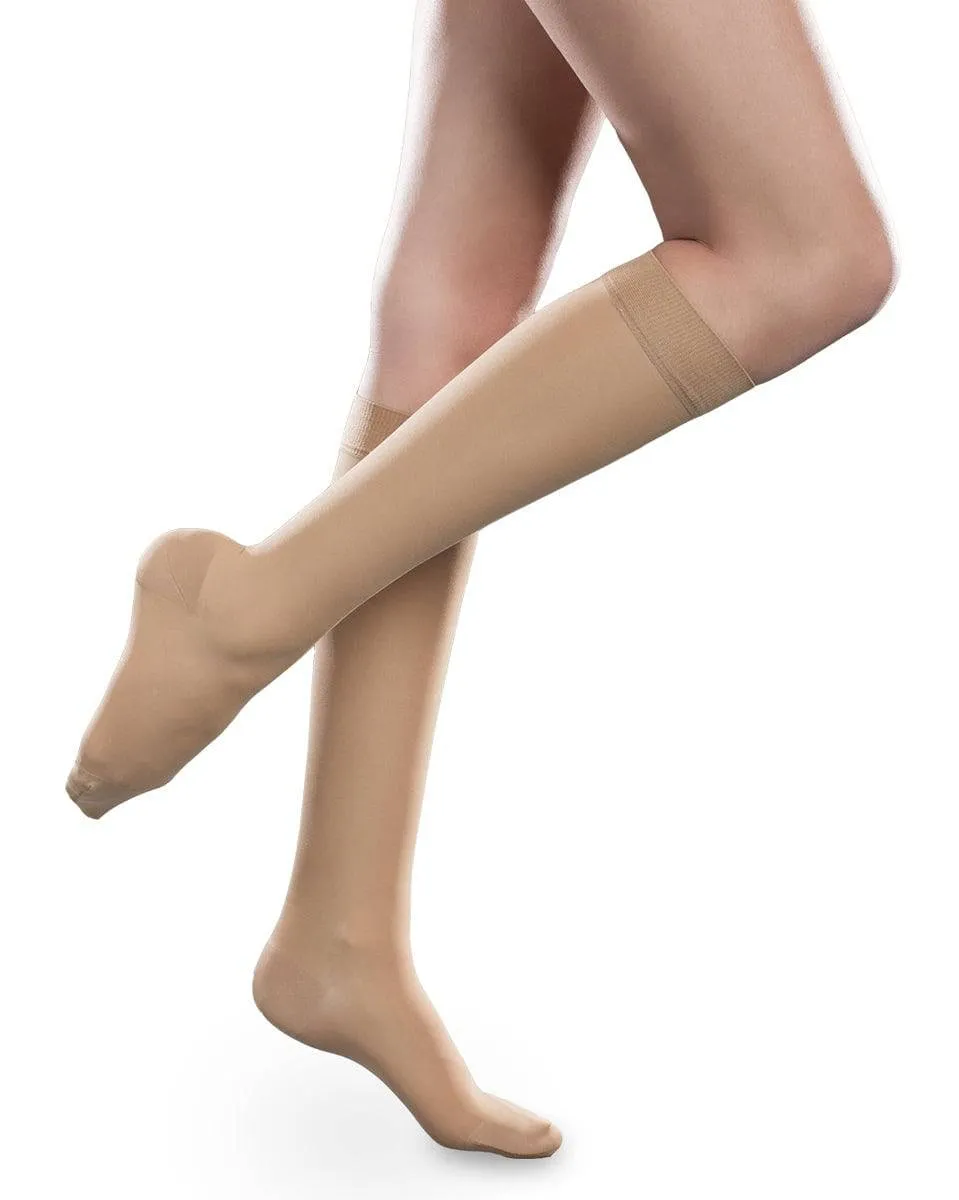 Therafirm Sheer Women's Knee High Stockings 15-20mmHg