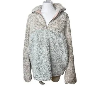 Thread &amp; Supply Sherpa Milky Way  pullover women's medium