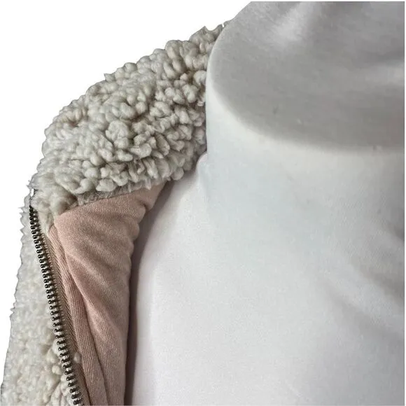 Thread &amp; Supply Sherpa Milky Way  pullover women's medium