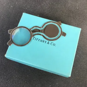 Tiffany & Co. Sterling Silver .925 Spectacles Eyeglasses Bookmark