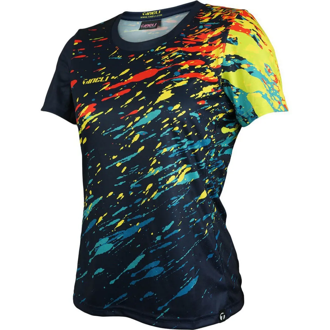Tineli Splatter Youth SS Trail Jersey