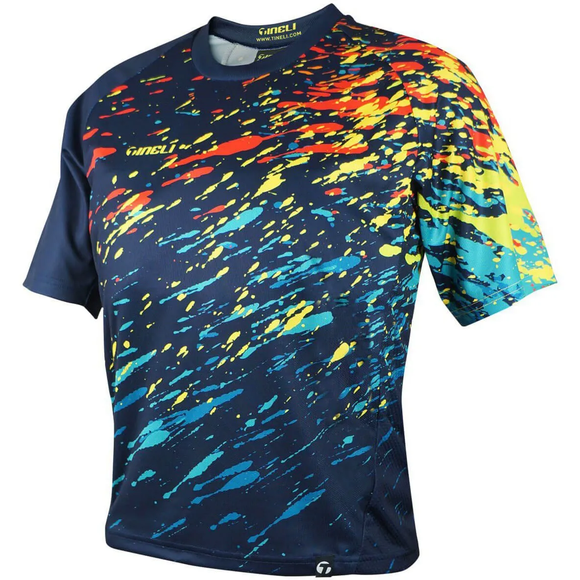 Tineli Splatter Youth SS Trail Jersey