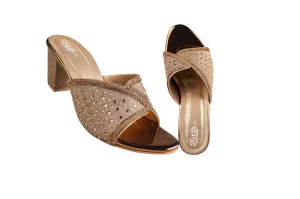 Titas Ladies Copper Wedding Chappal (Cs W 250223)