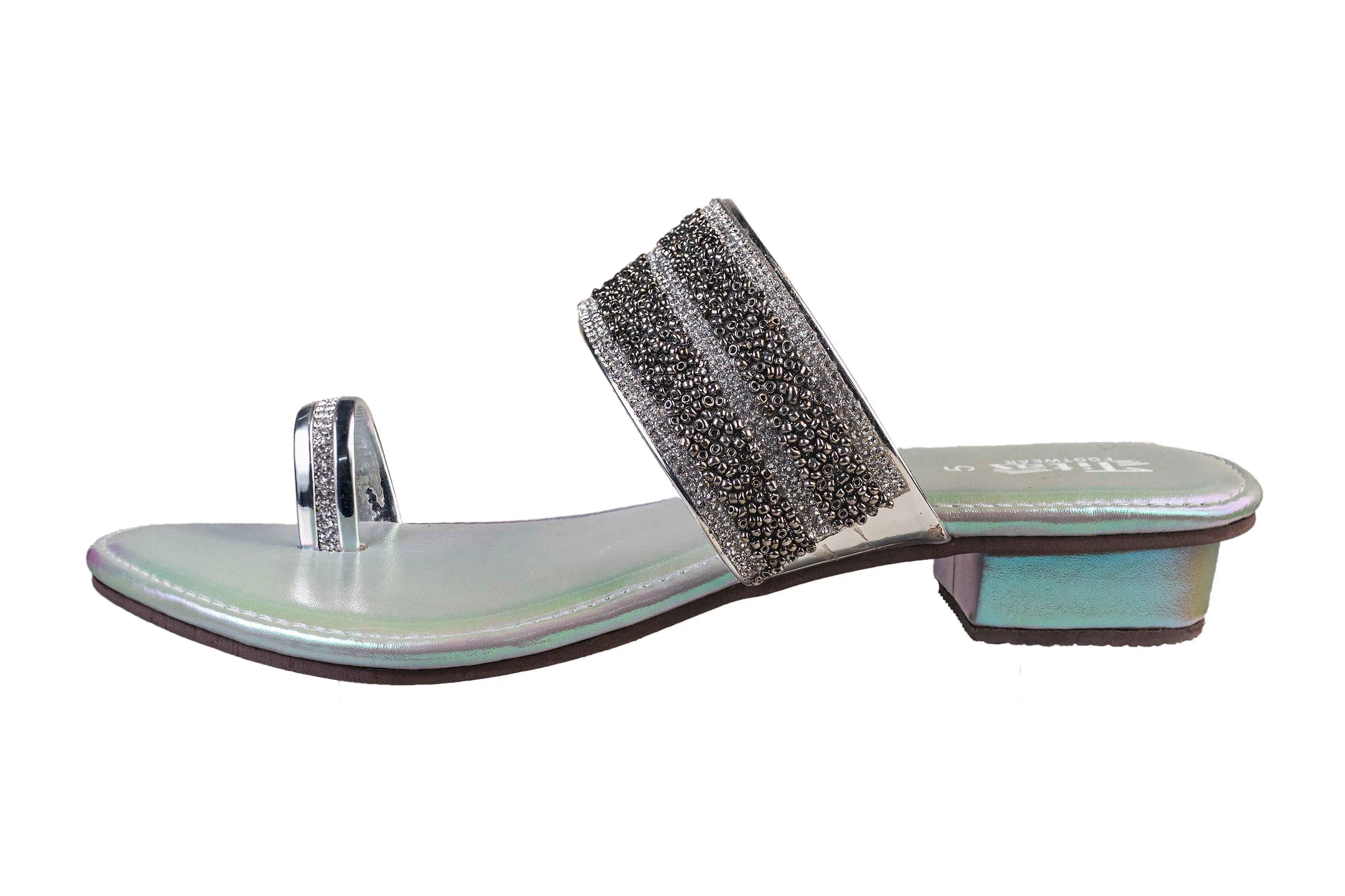 Titas Ladies Silver Wedding Chappal (Cs W 250104)