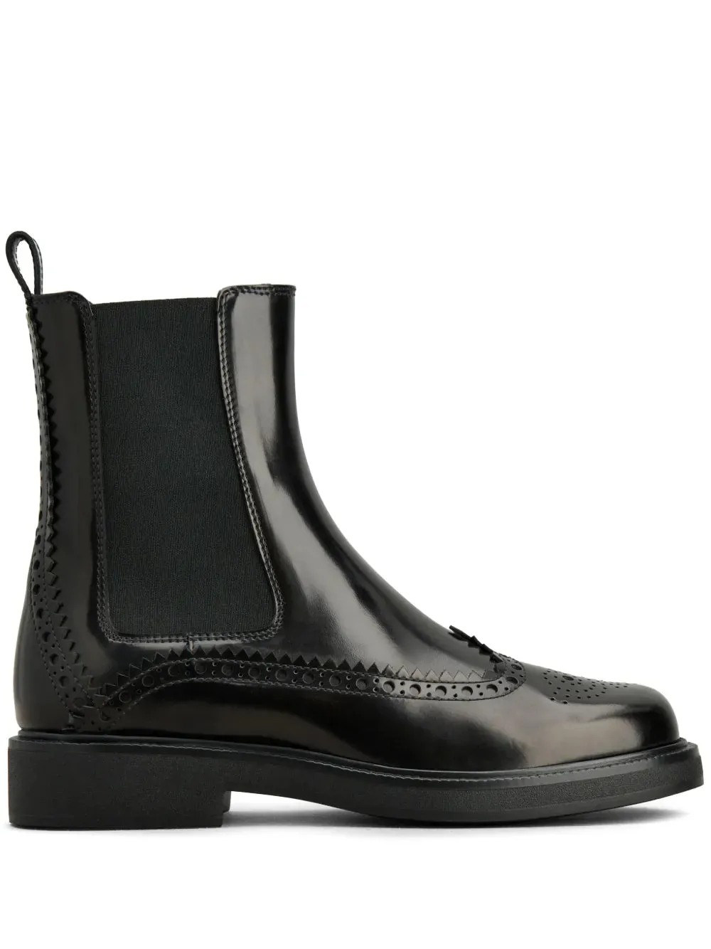 Tod's brogue-style Chelsea boots