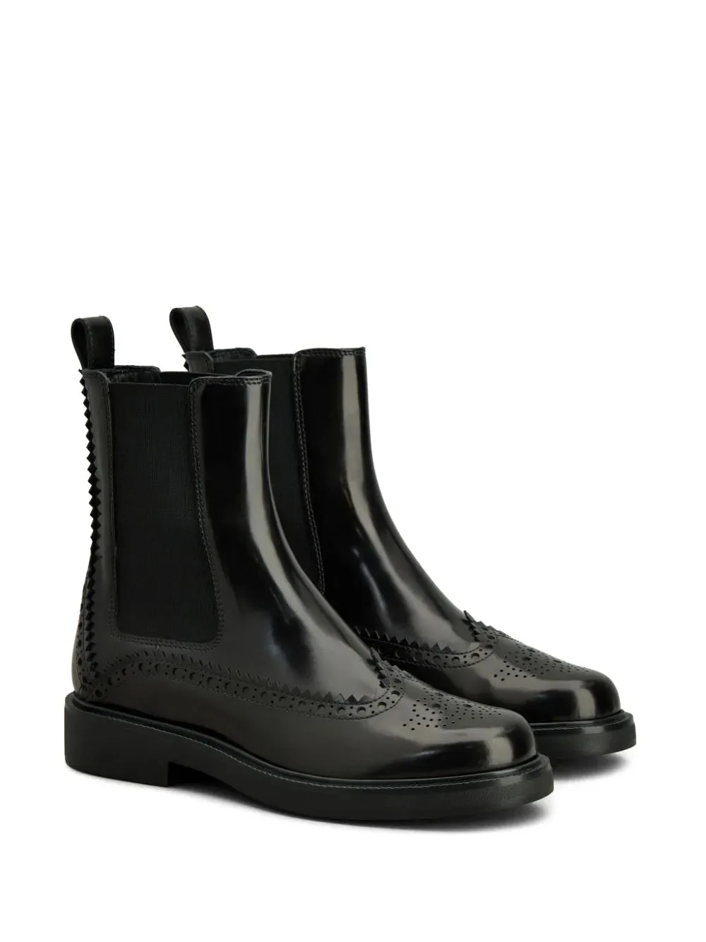 Tod's brogue-style Chelsea boots