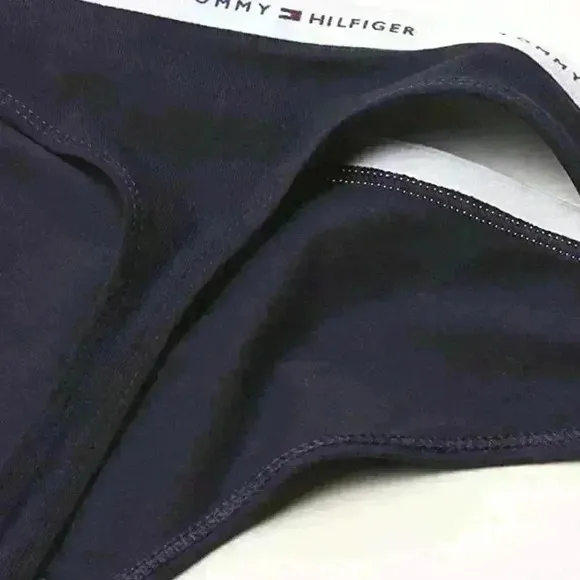 TOMMY Hilfiger Women's Underwear Basics Cotton Thong Panties