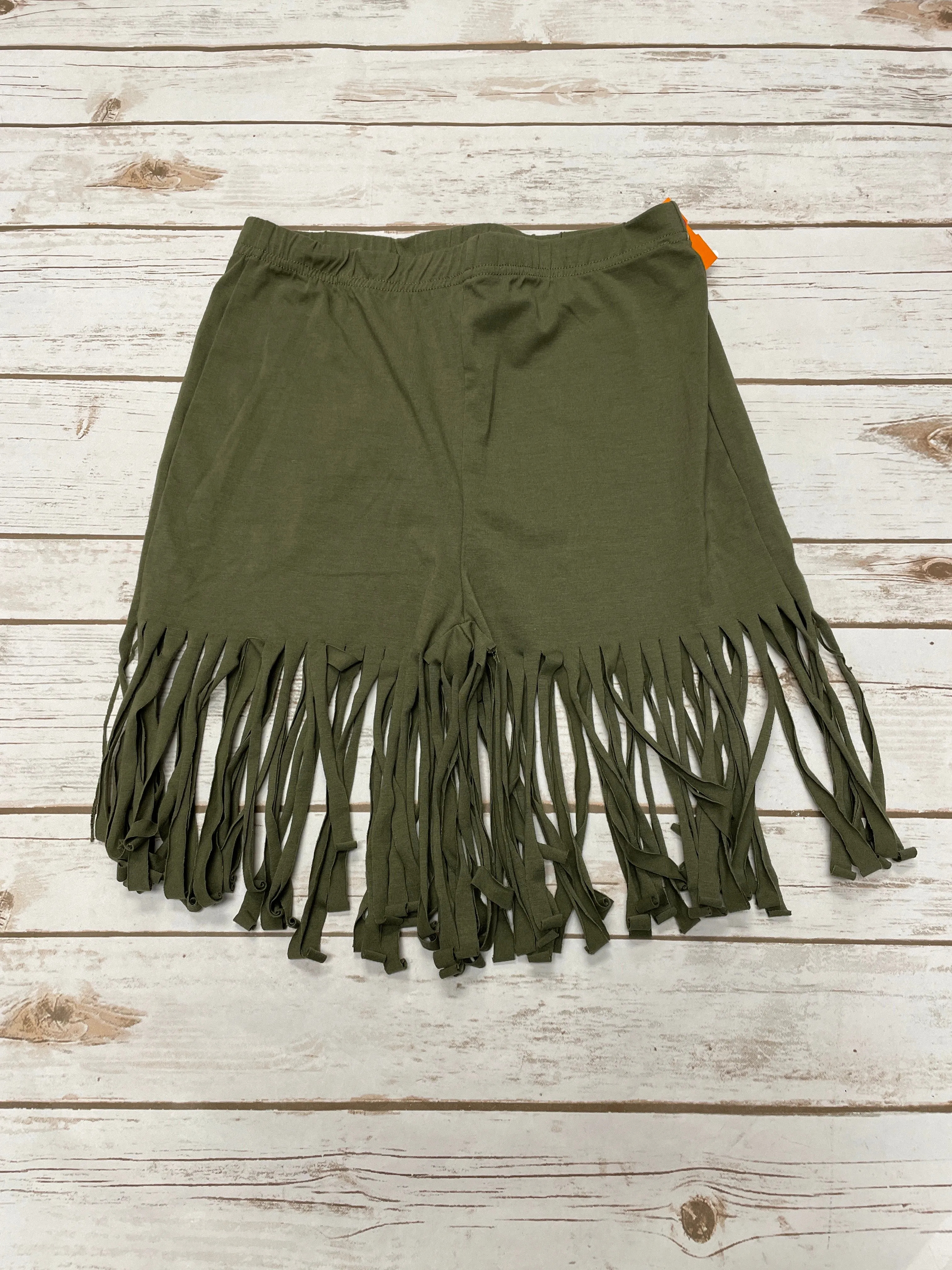 Top 2pc Short Sleeve By Shein In Green, Size: S