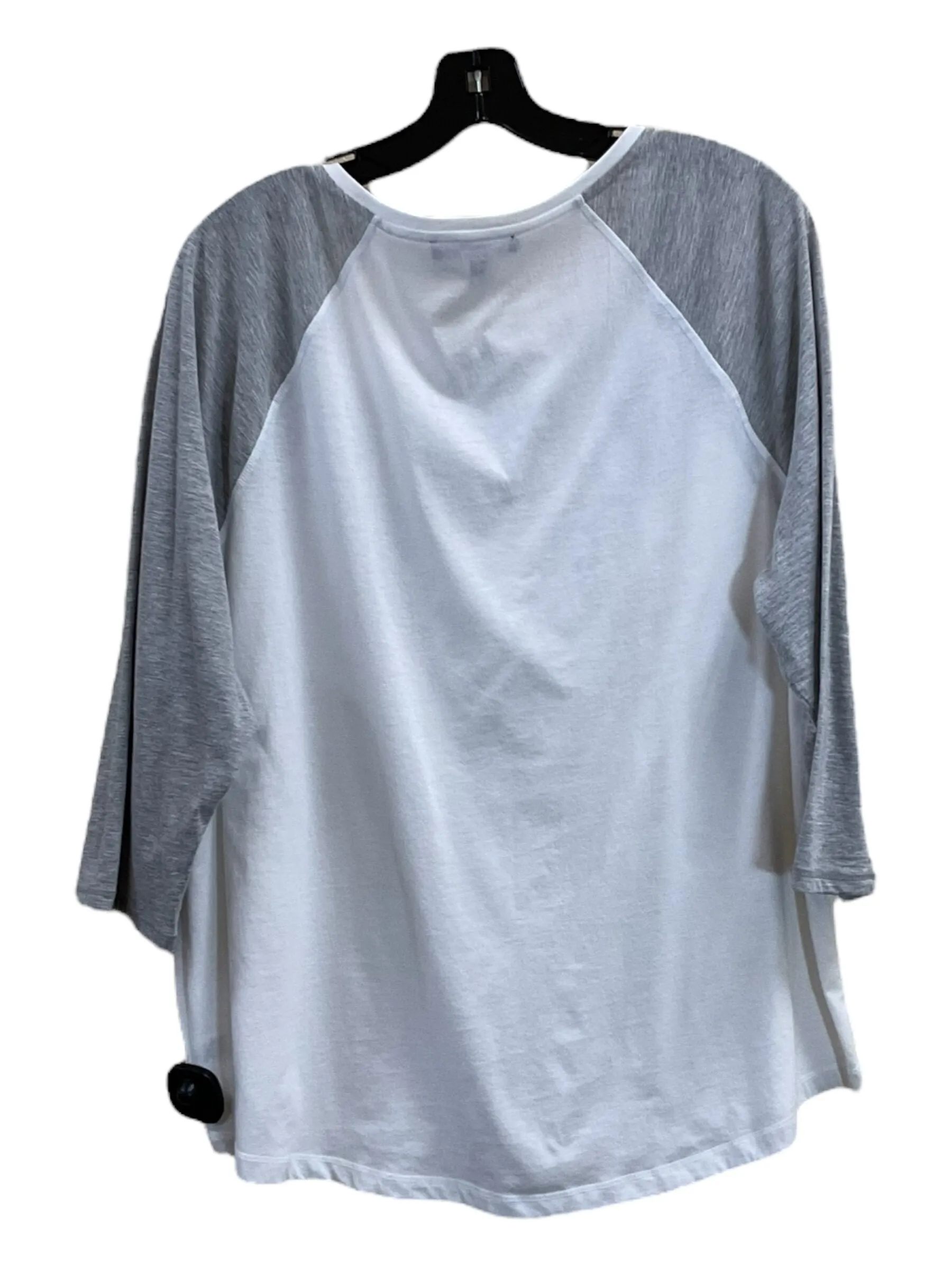 Top 3/4 Sleeve By Relativity  Size: 2x