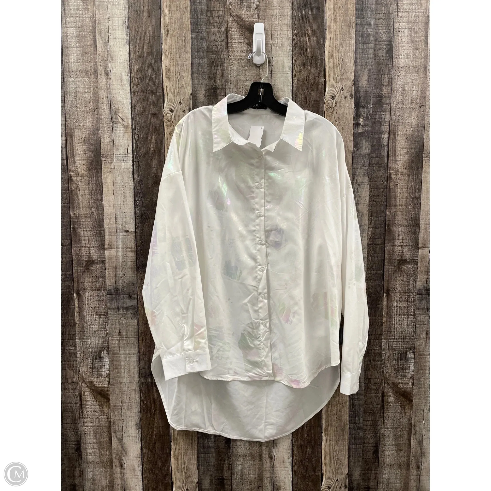 Top Long Sleeve By Akira In Multi-colored, Size: L
