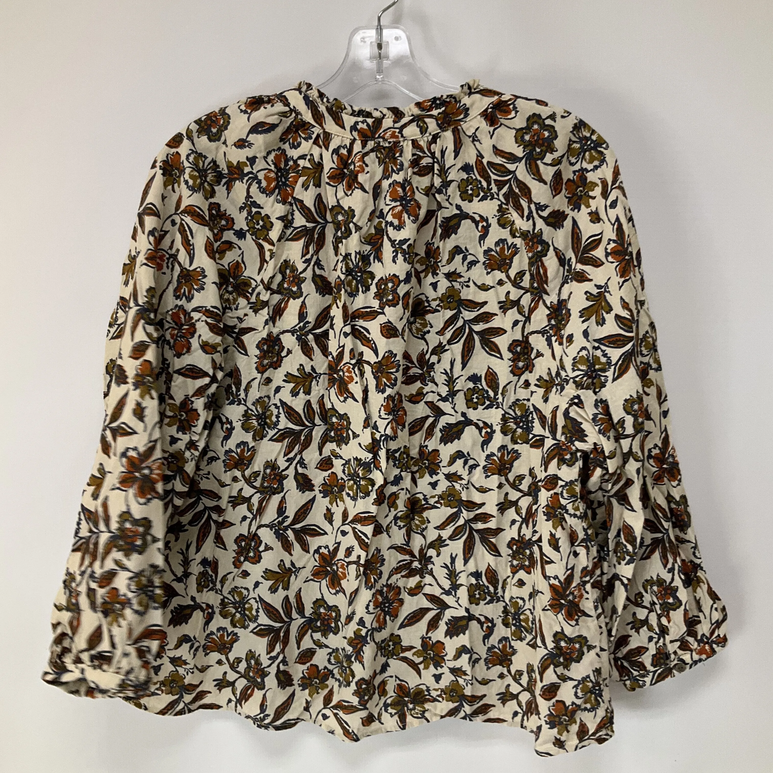 Top Long Sleeve By Faherty  Size: M