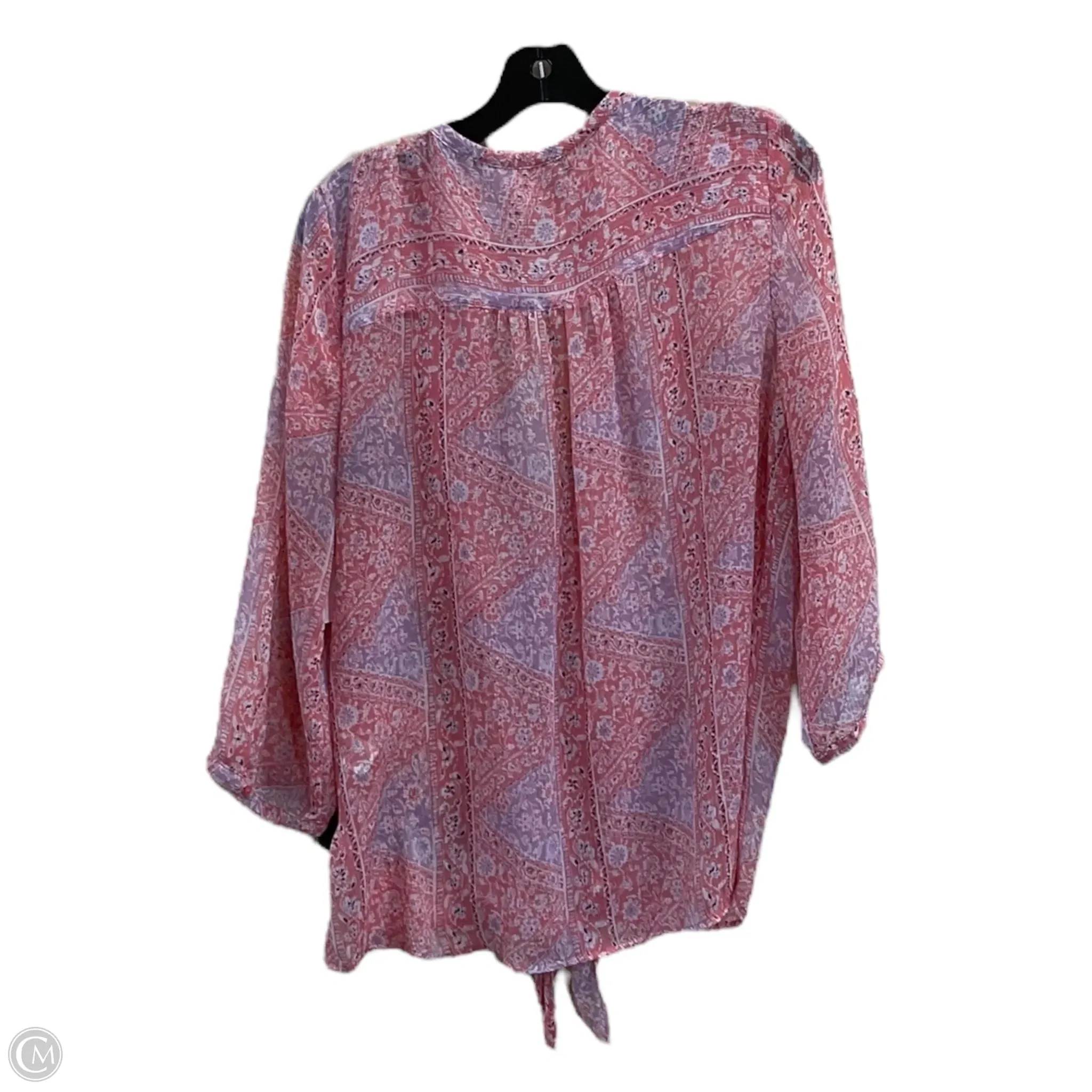 Top Long Sleeve By Maurices In Red, Size: Xl