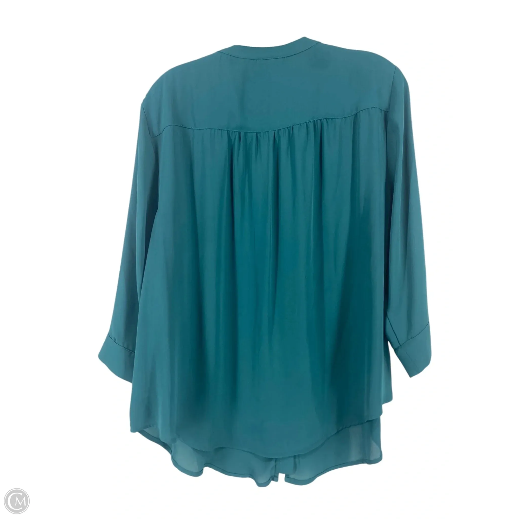 Top Long Sleeve By Torrid In Green, Size: 0