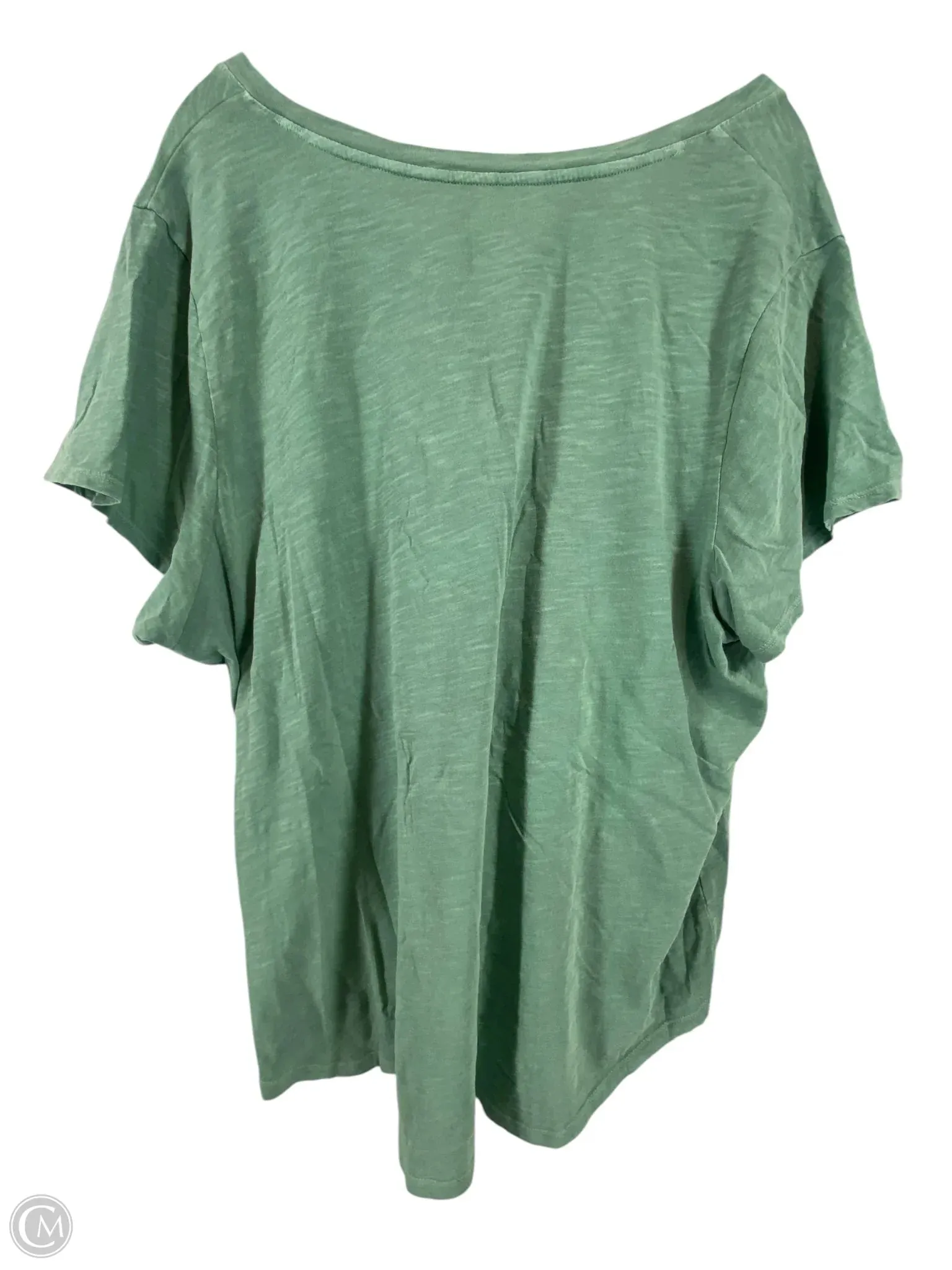 Top Short Sleeve Basic By Old Navy In Green, Size: 2x