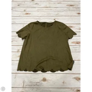 Top Short Sleeve By Altard State In Green, Size: L