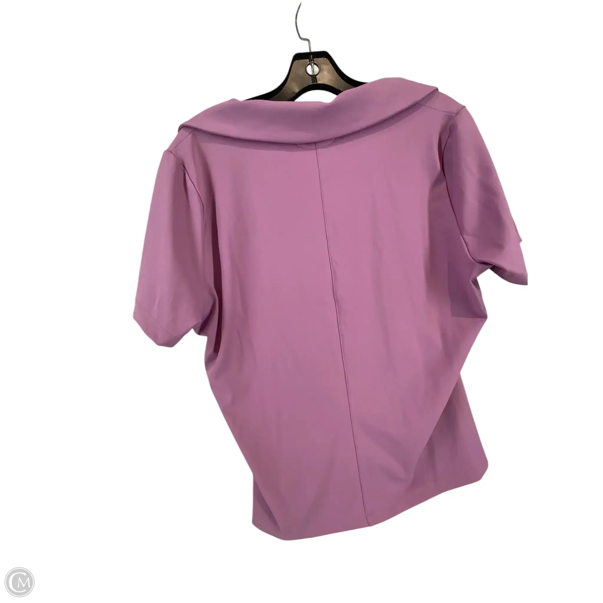 Top Short Sleeve By Clothes Mentor In Purple, Size: L
