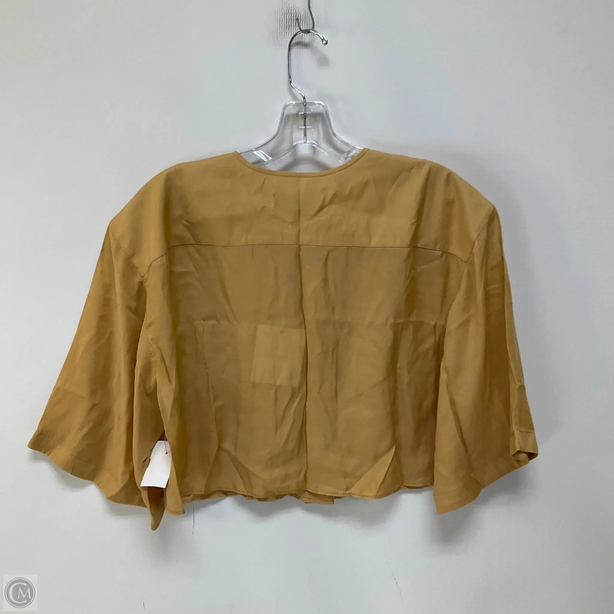 Top Short Sleeve By Cma In Orange, Size: M
