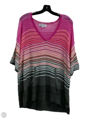 Top Short Sleeve By Jones New York In Multi-colored, Size: Xl