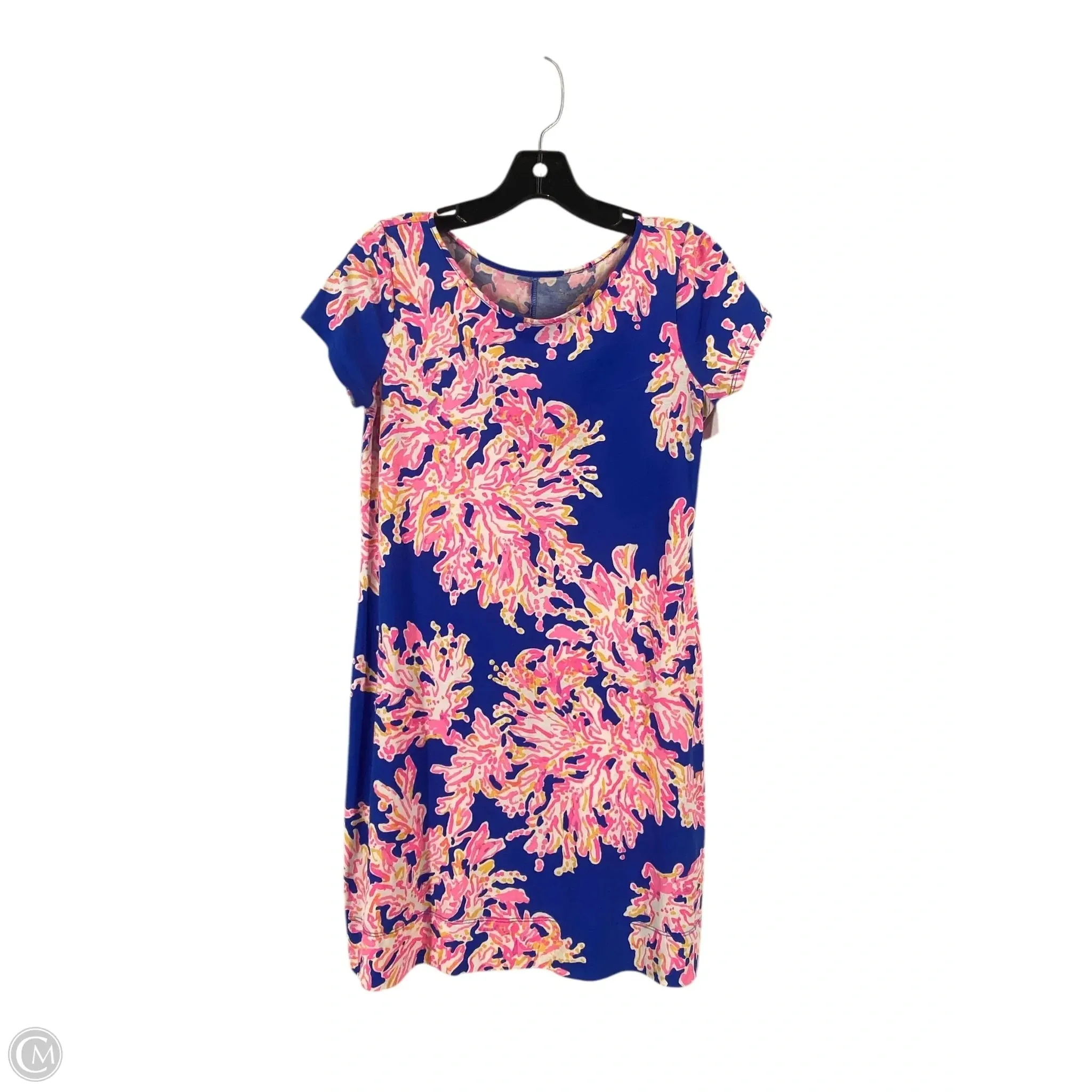 Top Short Sleeve Designer By Lilly Pulitzer In Multi-colored, Size: S