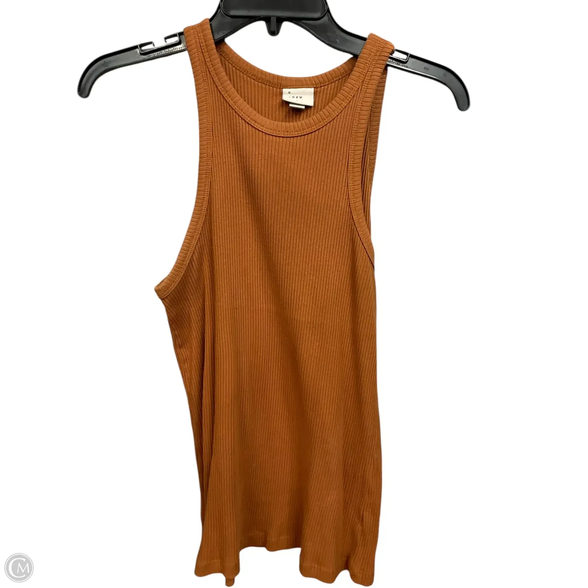 Top Sleeveless By A New Day In Orange, Size: M