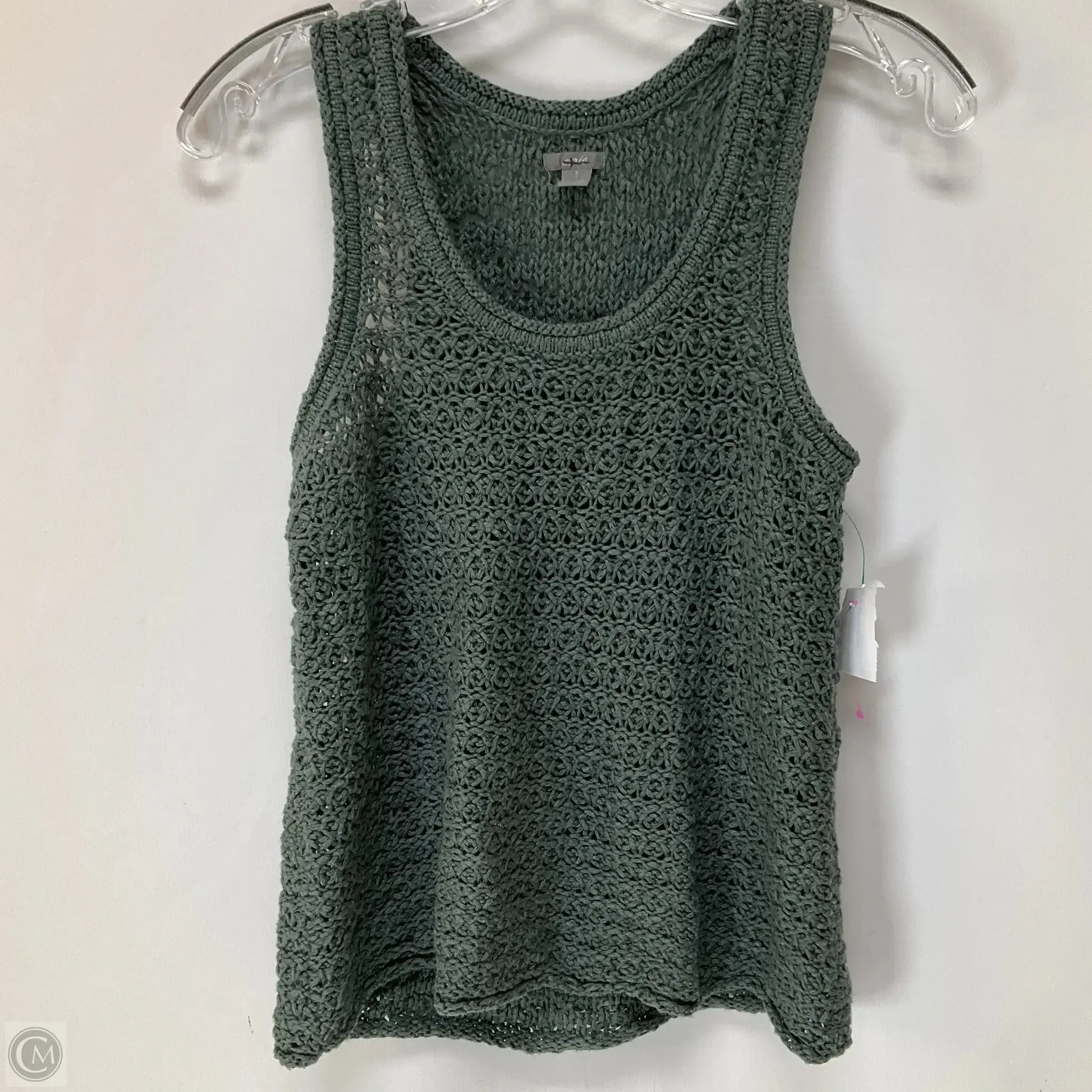 Top Sleeveless By Aerie In Green, Size: S