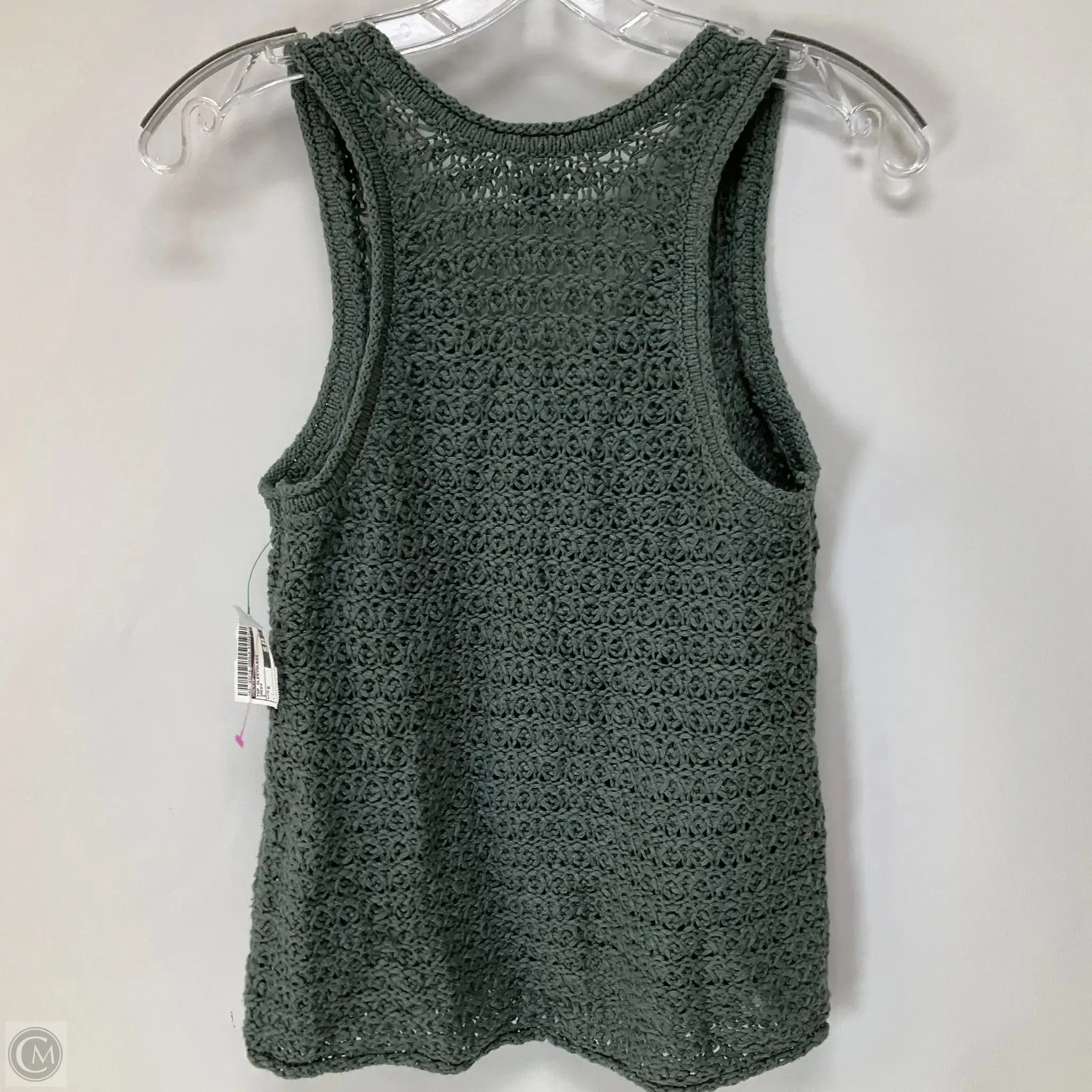 Top Sleeveless By Aerie In Green, Size: S