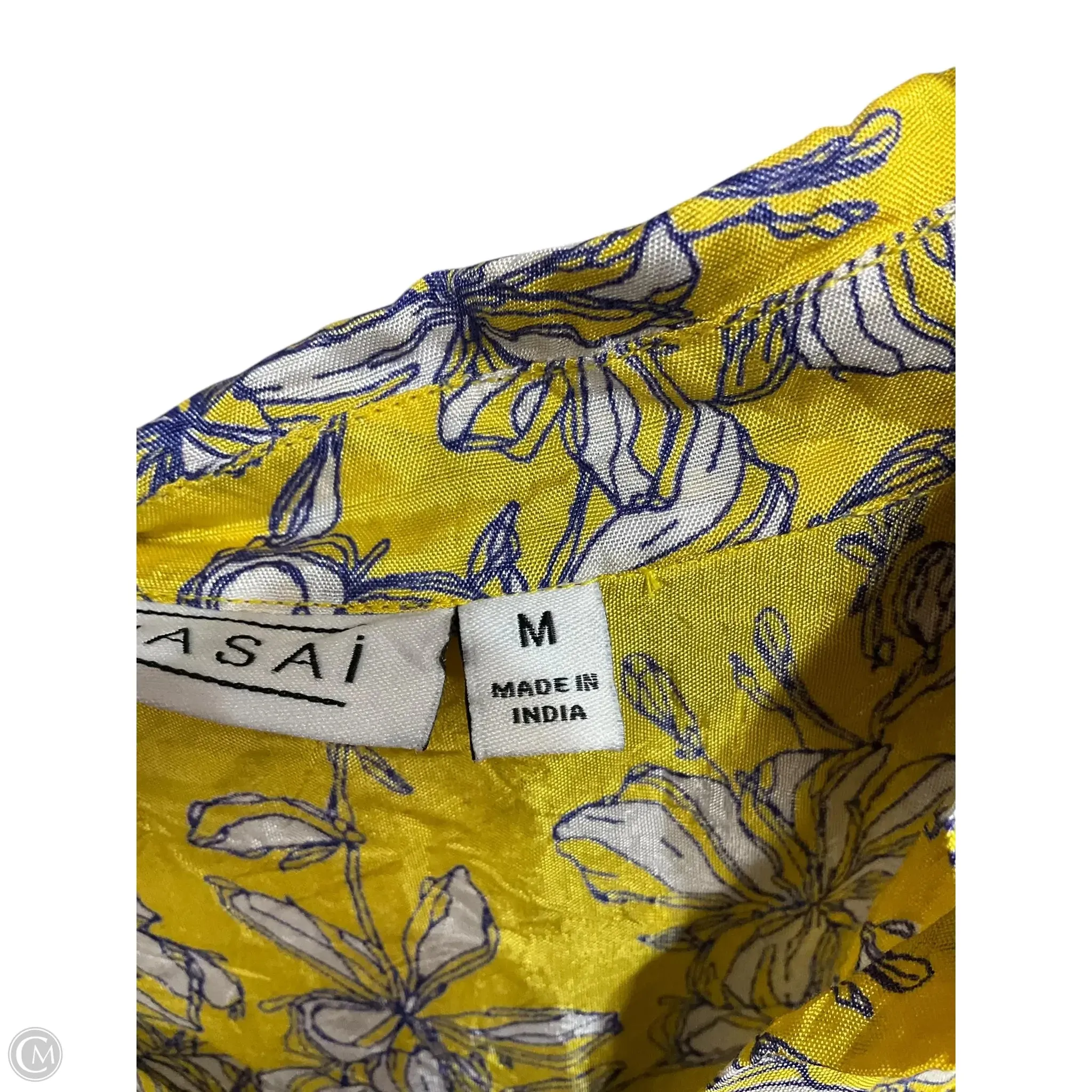 Top Sleeveless By Clothes Mentor In Floral Print, Size: M