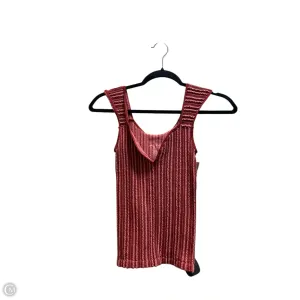 Top Sleeveless By Free People In Red, Size: M