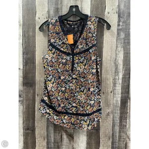 Top Sleeveless By Lucky Brand In Multi-colored, Size: M