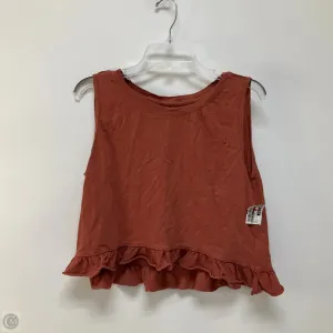 Top Sleeveless By We The Free In Red, Size: S