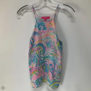 Top Sleeveless Designer By Lilly Pulitzer In Multi-colored, Size: S