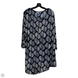 Tunic 3/4 Sleeve By Chicos In Multi-colored, Size: 3x