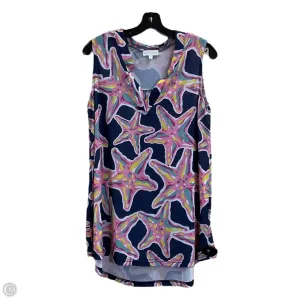 Tunic Sleeveless By Simply Southern In Multi-colored, Size: M