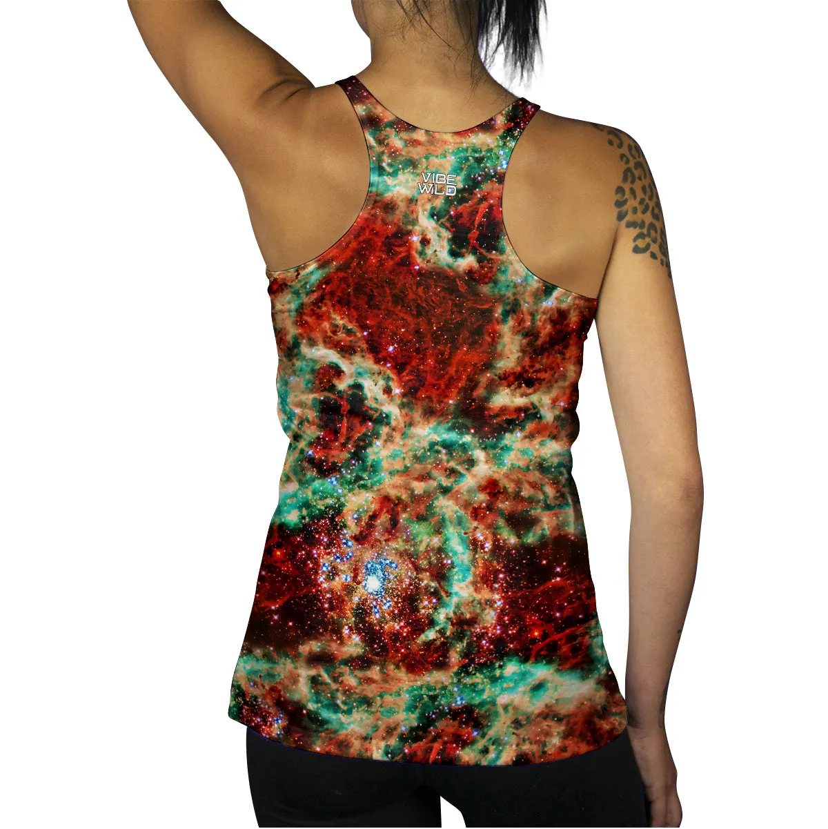 Turquoise Rivers Racerback Tank
