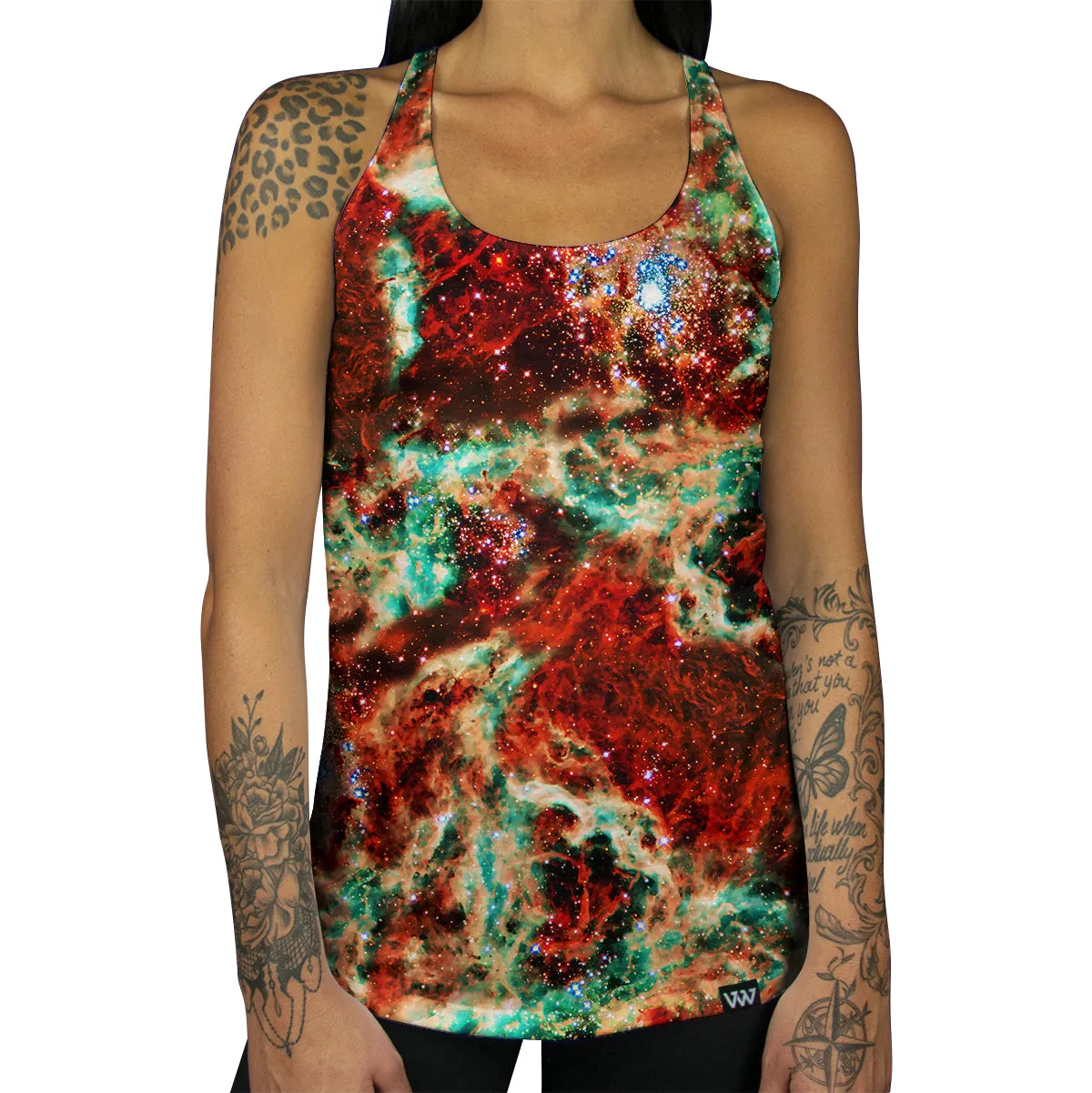 Turquoise Rivers Racerback Tank