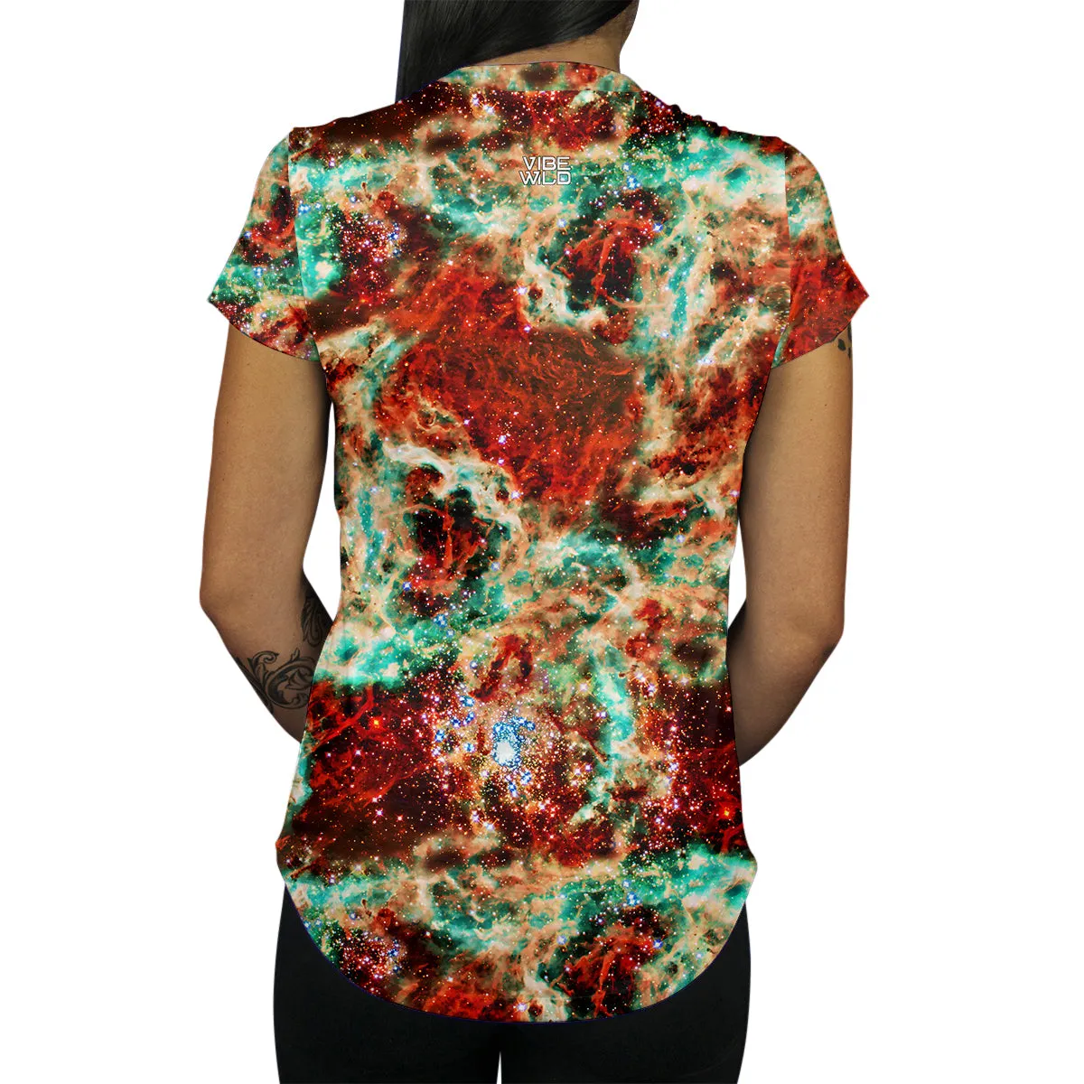 Turquoise Rivers Women's Tee