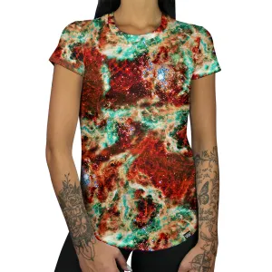 Turquoise Rivers Women's Tee